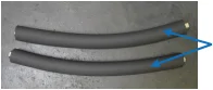 Alpha-InnoTec AIT Flexleiding 1inch rvs. 800mm alpha innotec AI60261701