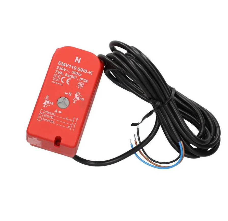 Alpha-InnoTec AIT Stelaandrijving 3-wegklep 1inch tbv wwklep WZS bronklep WZW + USV 1inch alpha innotec AI60458701