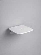 Aquaware 300 douchezit opklapbaar - wit/chroom PR3020SD69PM