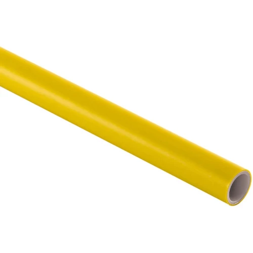 Arcelor POLYZISFDN020Y Arcelor Poly-Z Forte gelaste buis PE-mantel 3/4 (lengte 6m) - geel - S195T Vlgs EN 10255 Type H - voor draadtoepassingen - prijs per meter