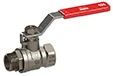 Arco 0113108 Arco Turia bolkraan met hendel (rood) MF 4/4 x 4/4