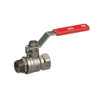 Arco Sena bolkraan met hendel (rood) MF 6/4 x 6/4 150607