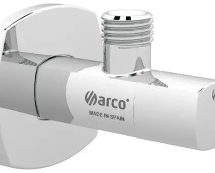Arco 202501 Arco A-80 Lipstick hoekstopbolkraan MM 1/2 x 3/8 - chroom - Anti-kalk