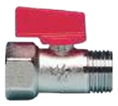 Arco 2207R Arco Mini bolkraan MF 1/2 x 1/2 - met rode hendel