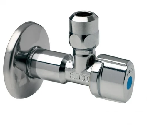 Arco NOV25R Arco A-80 hoekstopbolkraan met terugslagklep MF 1/2 x 10 mm - chroom - Belgaqua gekeurd