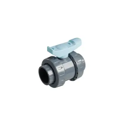 Astore Vlinderkraan met volle doorlaat DN 63mm lijmmof-lijmmof PN16 Astore Aliaxis 1V420 3006211496