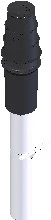 Atag 0RV12RPS0 Atag Duopass concentrisch PP/staal dakdoorvoer 80/125 mm