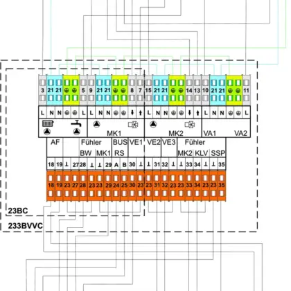 Atag Toebehoren/onderdelen voor ruimtethermostaat/ruimte-klokthermostaat Atag MadQ AB1IQ05U