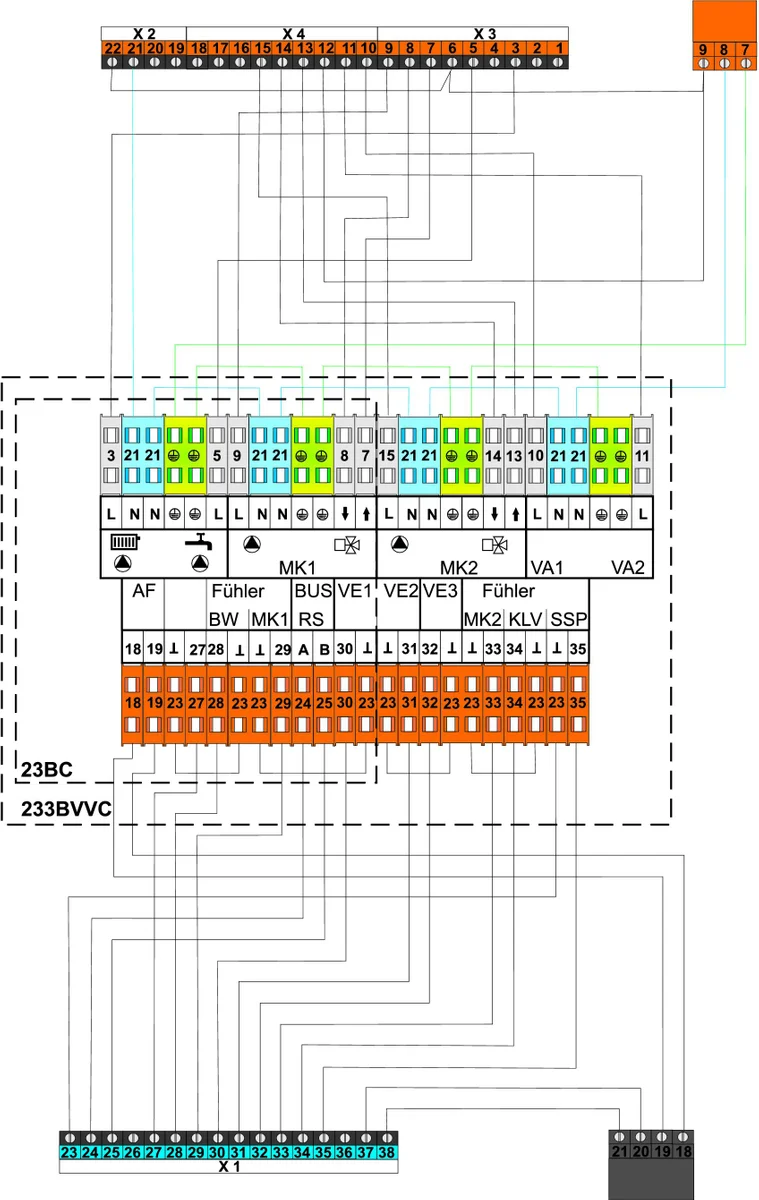 Atag Toebehoren/onderdelen voor ruimtethermostaat/ruimte-klokthermostaat Atag MadQ AB1IQ05U