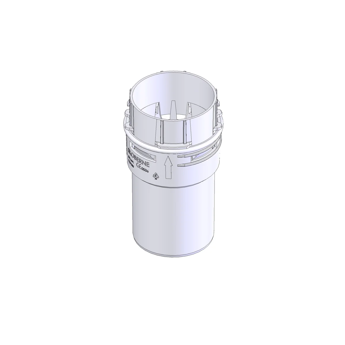Atag Adapter flex d60 tbv schachtbocht p atag 0RA06RFP0
