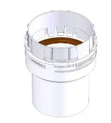 Atag Koppelstuk flex/flex d: 80 d-p atag (vervangt RKF080PU) 0RC08FFP0