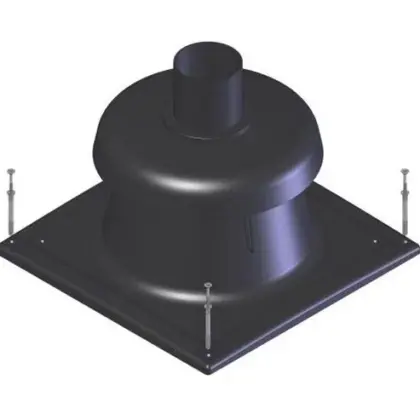 Atag Schoorsteenafdekking d: 100 d-p atag (vervangt RSA100PU) 0RX105020