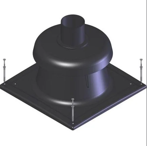 Atag Schoorsteenafdekking d: 100 d-p atag (vervangt RSA100PU) 0RX105020