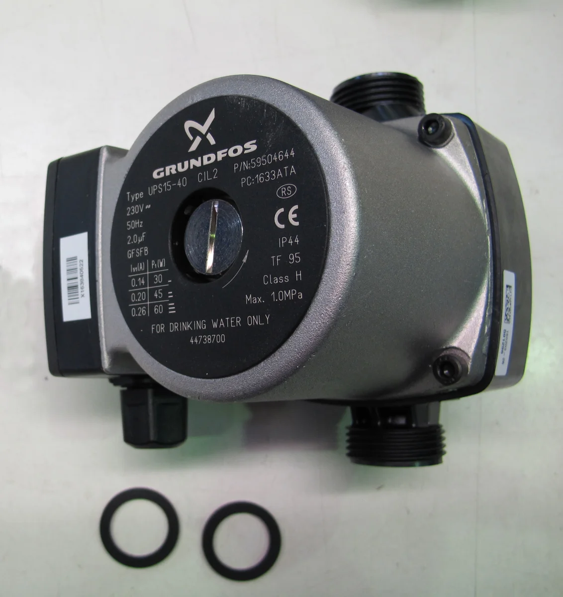 Atag Pomp ups 15-40 tapwater qcc atag 64990327