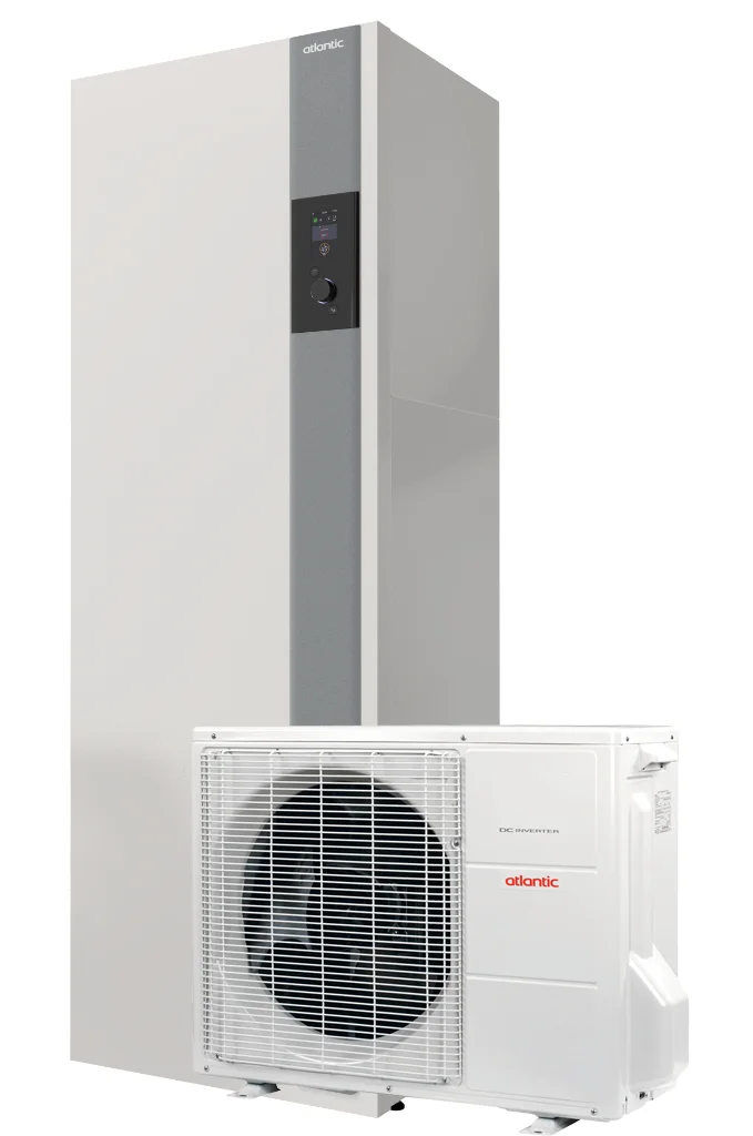 Atlantic All-electric warmtepomp (lucht/water) split Atlantic Alfea Extensa compleet 4.5kW A++ met boiler 190L 1x230V S Duo 5 527090