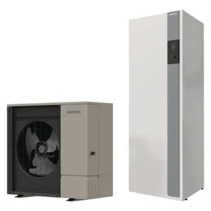 Atlantic All-electric warmtepomp (lucht/water) split Atlantic Alféa Excellia compleet 12kW A++ met boiler 230L 1x230V S Duo 12 XL 520543