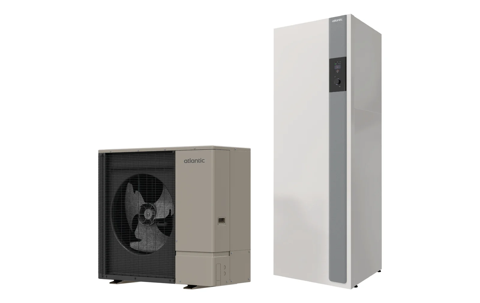 Atlantic All-electric warmtepomp (lucht/water) split Atlantic Alféa Excellia compleet 12kW A++ met boiler 230L 1x230V S Duo 12 XL 520543