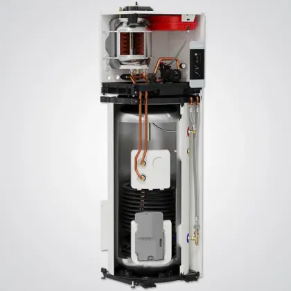 Atlantic All-electric warmtepomp (lucht/water) split Atlantic Alféa Excellia compleet 12kW A++ met boiler 230L 3x400V S Duo 12 Tri XL 520545