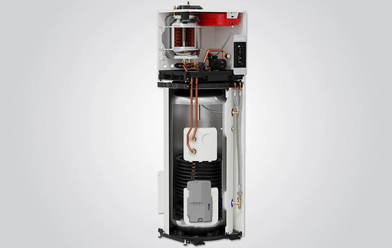 Atlantic All-electric warmtepomp (lucht/water) split Atlantic Alféa Excellia compleet 12kW A++ met boiler 230L 3x400V S Duo 12 Tri XL 520545
