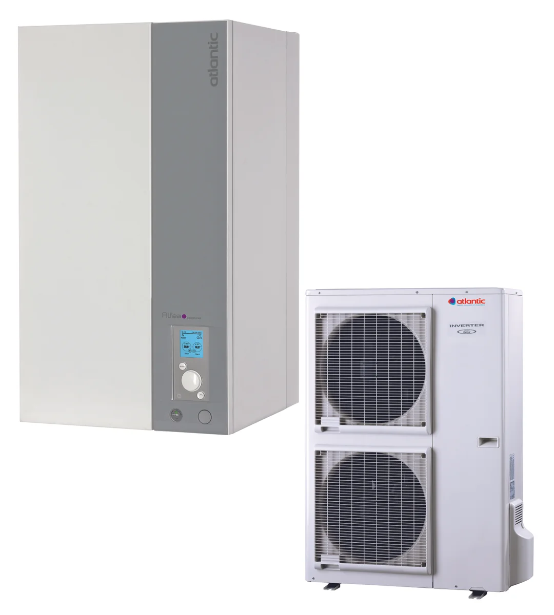 Atlantic All-electric warmtepomp (lucht/water) split Atlantic Alféa Excellia HP A.I. compleet 15kW A++ 3x380V Tri 15 526652