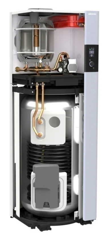 Atlantic Warmtepomp (lucht/water) monobloc Atlantic Alfea M Duo binnen- en buitenopstelling 6kW A+++ met boiler 230L 3x380-440V XL 6 TRI 527326