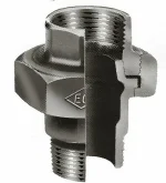 Atusa Draad-3-delige koppeling MF zwart gietijzer 6/4" Atusa fig 341 E3410000082