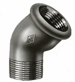 Atusa Draadknie zwart gietijzer 5/4" MF Atusa fig 121 E1210000072
