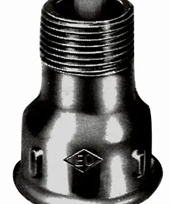 Atusa E2460000642 Atusa Zwart 246 verloop mof FM 4/4 x 1/2
