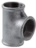 Atusa F1300104342 Atusa Galva 130 verloop T-stuk FFF 1/2 x 3/8 x 1/2