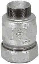 Atusa Fast Galva 746 rechte knelkoppeling MF 3/4 x 3/4 F7460100052