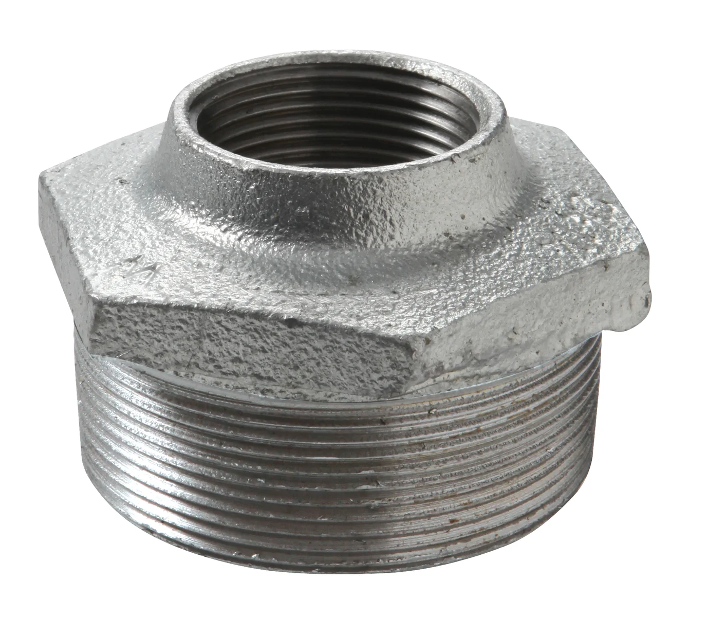 Atusa Draadverloopring zwart gietijzer 2.1/2" x 5/4" MF Atusa fig 241 E2410010072