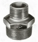 Atusa Draadverloopnippel zwart gietijzer 1/2" x 3/8" MM Atusa fig 245 E2450000432