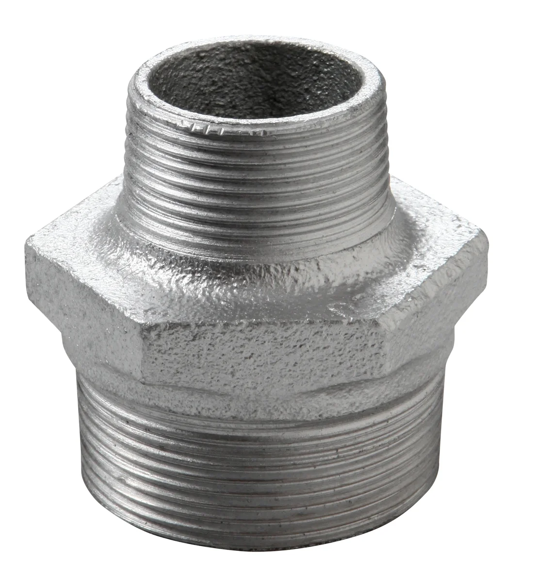 Atusa Draadverloopnippel zwart gietijzer 2.1/2" x 6/4" MM Atusa fig 245 E2450010082