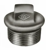 Atusa Draadstop zwart gietijzer 2.1/2" M Atusa fig 290 E2900000102