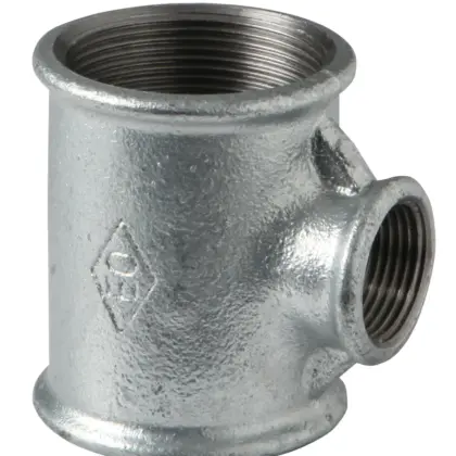 Atusa Draadverloop-T galva gietijzer 3" x 2.1/2" x 3" FFF Atusa fig 130R F1300113902
