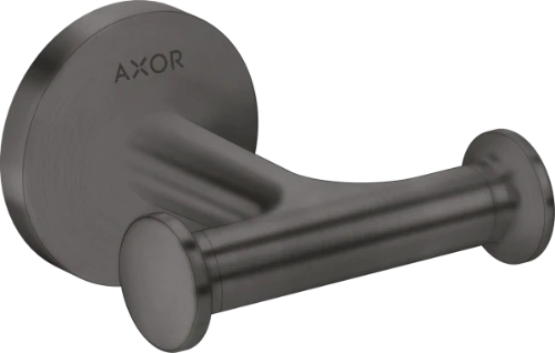 Axor 42812340 Axor Universal Circular dubbel haakje - Brushed Black Chrome