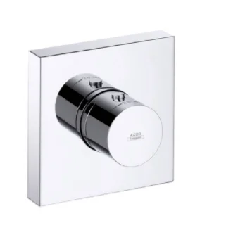 Axor Afbouwdeel inbouwmengkraan Axor Starck geschikt voor wastafel (inbouw in muur) thermostatisch chroom 10755000