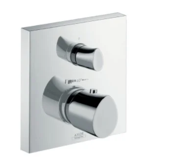 Axor Afbouwdeel inbouwmengkraan Axor Starck Organic geschikt voor douche thermostatisch chroom 12716000