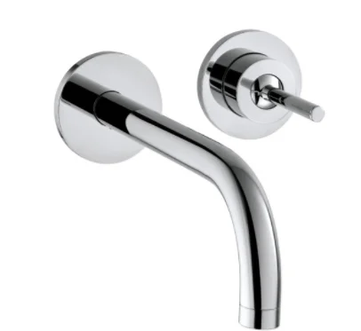 Axor Afbouwdeel inbouwmengkraan Axor Uno² geschikt voor wastafel (inbouw in muur) chroom 38116000