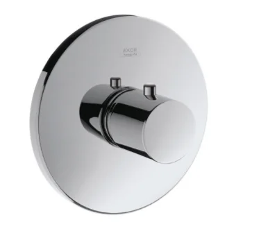 Axor Afbouwdeel inbouwmengkraan Axor Uno² geschikt voor wastafel (inbouw in muur) thermostatisch chroom 38715000