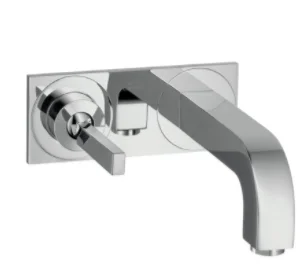 Axor Afbouwdeel inbouwmengkraan Axor Citterio geschikt voor wastafel (inbouw in muur) thermostatisch chroom 39112000