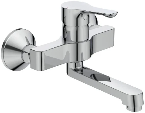 Alpha keukenmengkraan wandmodel - chroom - sprong 150 mm BC649AA