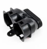 Begetube Begeconnect adaptor ovalduct - 2 x 90 mm 010060290