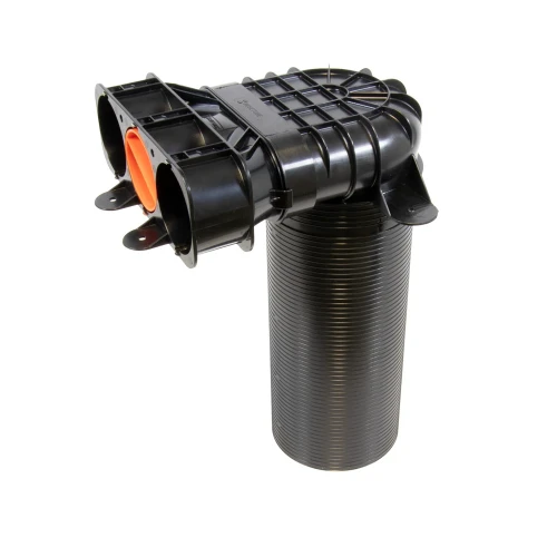 Begetube Begeconnect+ ventielaansluitstuk DN 125 - 3 x 63 - lang model 010181363