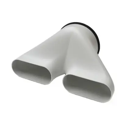 Begetube 010446816 Begetube (78316424) Profi-Air overgangstuk DN160 - 2 x ovalduct