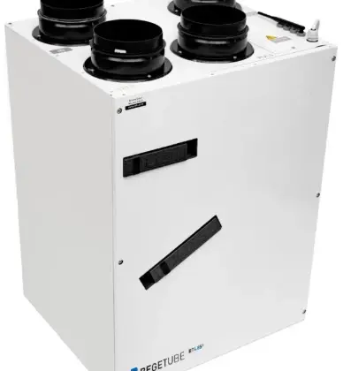 Begetube 018420480 Begetube Profi-Air ventilatieunit BT 4.8 S² (Square) - 480m³/h bij 250 Pa