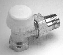 Begetube thermostatiseerbare haakse radiatorkraan 1/2 x 1/2 130040026