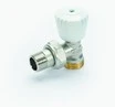 Begetube handbediende haakse radiatorkraan 1/2 x M24 - vast handwiel 130044052