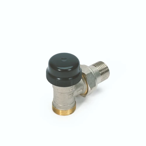 Begetube thermostatiseerbare haakse radiatorkraan 1/2 x M24 - instelbare Kv-waarden 134040052