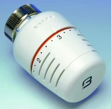 Begetube thermostaatkop type 5000 - wit 180310000